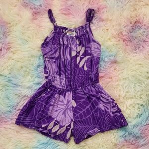 Beautiful Hawaiian Romper EUC